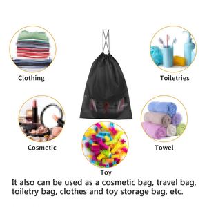 Sac de rangement à cordon en non-tissé pour jouets et chaussures, anti-poussière, avec logo personnalisé, prix de gros abordable - Product Image 6