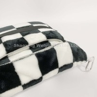 Ensemble de voyage 2-en-1 de qualité supérieure : Coussin gonflable et couverture avec logo aviation – Facile à transporter en avion