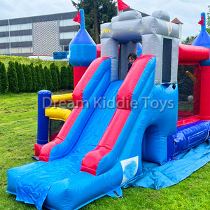 Màu Inflatable PVC lâu đài nhà bị trả lại sân sau trẻ em nhảy chơi nhà ngoài trời Inflatable sụt giảm <span class=keywords><strong>Bouncer</strong></span> - Product Image 3