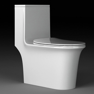 โถสุขภัณฑ์แบบชิ้นเดียว ARROW รุ่นโมเดิร์น ระบบ Dual-Flush สำหรับโรงแรม พร้อม S-Trap โถเซรามิกคุณภาพสูงและอ่างล้างหน้า - Product Image 1