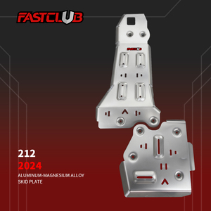 FASTCLUB-24-212 Cubierta Protectora de Motor para Automóviles y Patinetas, de Aleación de Aluminio Natural de 5/8 mm, para una Fácil Instalación - Product Image 2