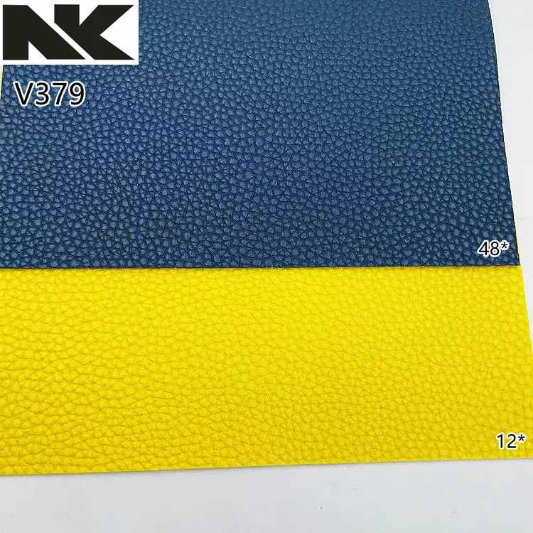 V379 Litchi Muster Kunstleder aus Kunstleder wird für Gepäck, Handtaschen, Schuhmaterialien und Riemen verwendet