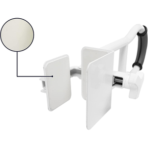 Barra de Agarre Acolchada para Bañera, Barra de Seguridad para Baño, Barra de Agarre Blanca/Gris KMINA K30023 - Product Image 1