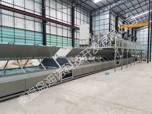 Machines de production de canaux d'eau corrugués en plastique renforcé de fibres de verre pour toitures - Product Image 6