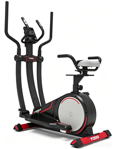 Vélo <span class=keywords><strong>elliptique</strong></span> <span class=keywords><strong>2</strong></span>-<span class=keywords><strong>en</strong></span>-<span class=keywords><strong>1</strong></span> à faible impact, pliable, pour usage domestique, équipement de fitness cardio pour salle de sport, entraînement croisé <span class=keywords><strong>en</strong></span> intérieur – Vente directe usine - Product Image 3