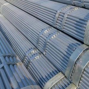 Tuyaux en acier galvanisé de haute qualité pour la construction et l'industrie Tuyaux en <span class=keywords><strong>fer</strong></span> <span class=keywords><strong>rond</strong></span> GI - Product Image 2