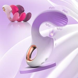 Nuevo consolador juguetes sexuales femeninos clítoris adulto punto G mujer Vagina clítoris succión vibrador - Product Image 2