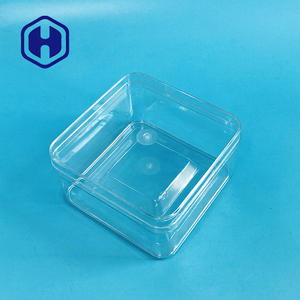 Scatole Alimentari Quadrate in Plastica PET Premium all'Ingrosso, Riciclabili, Senza BPA, per Patatine, Pizza, <span class=keywords><strong>Hamburger</strong></span> - Product Image 5