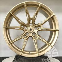 عجلات 722auto مخصصة متعددة الأذرع مصنوعة من السبائك المطروقة 5x114.3 5x112، جنوط عميقة مقعرة مقاس 18 19 20 21 22 بوصة لسيارات BMW E90 X3 X4 M5