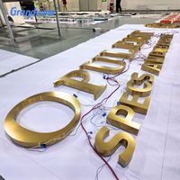 Letrero Comercial para Exteriores Retroiluminado, Letrero LED Iluminado para Tienda, Letrero con Logotipo de Tienda, Letrero con Letras de Canal 3D para Publicidad