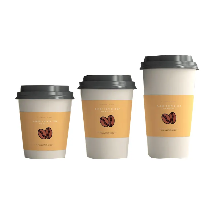 Details about   Disposable Paper Cups custom logo Hot Drinks Cafes Vending Machines 