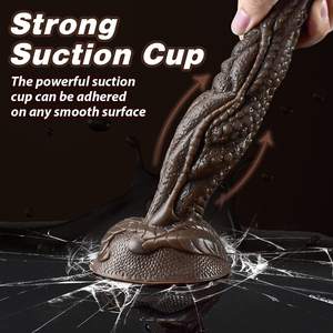 Gerçekçi güçlü 7 "silikon Penis vajina masaj aleti büyük g-spot yetişkin ejderha yapay Penis seks oyuncakları kadınlar için - Product Image 4