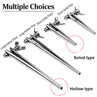 Dilatateur métallique réglable, sonde urétrale, plug stimulant pénien, dispositif de masturbation pour homme adulte, jouet sexuel, 100% étanche