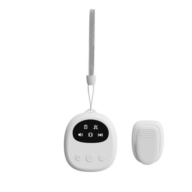 Baby Toddler Elderly Waterproof Bedwetting Alarm with Vibration Flashing Ringtone OLED Display Smart Rechargeable