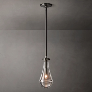 Lustre de plafond suspendu en verre pour extérieur, idéal pour <span class=keywords><strong>salle</strong></span> à <span class=keywords><strong>manger</strong></span>, salon, éclairage de luxe, décoration intérieure - Product Image 3