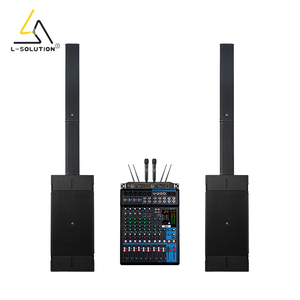 L-solution Huge Series 2500W Max SPL140dB <strong>Big</strong> Power Active Column <strong>Speaker</strong> Professional Powered Column <strong>Speaker</strong> System - Product Image 1