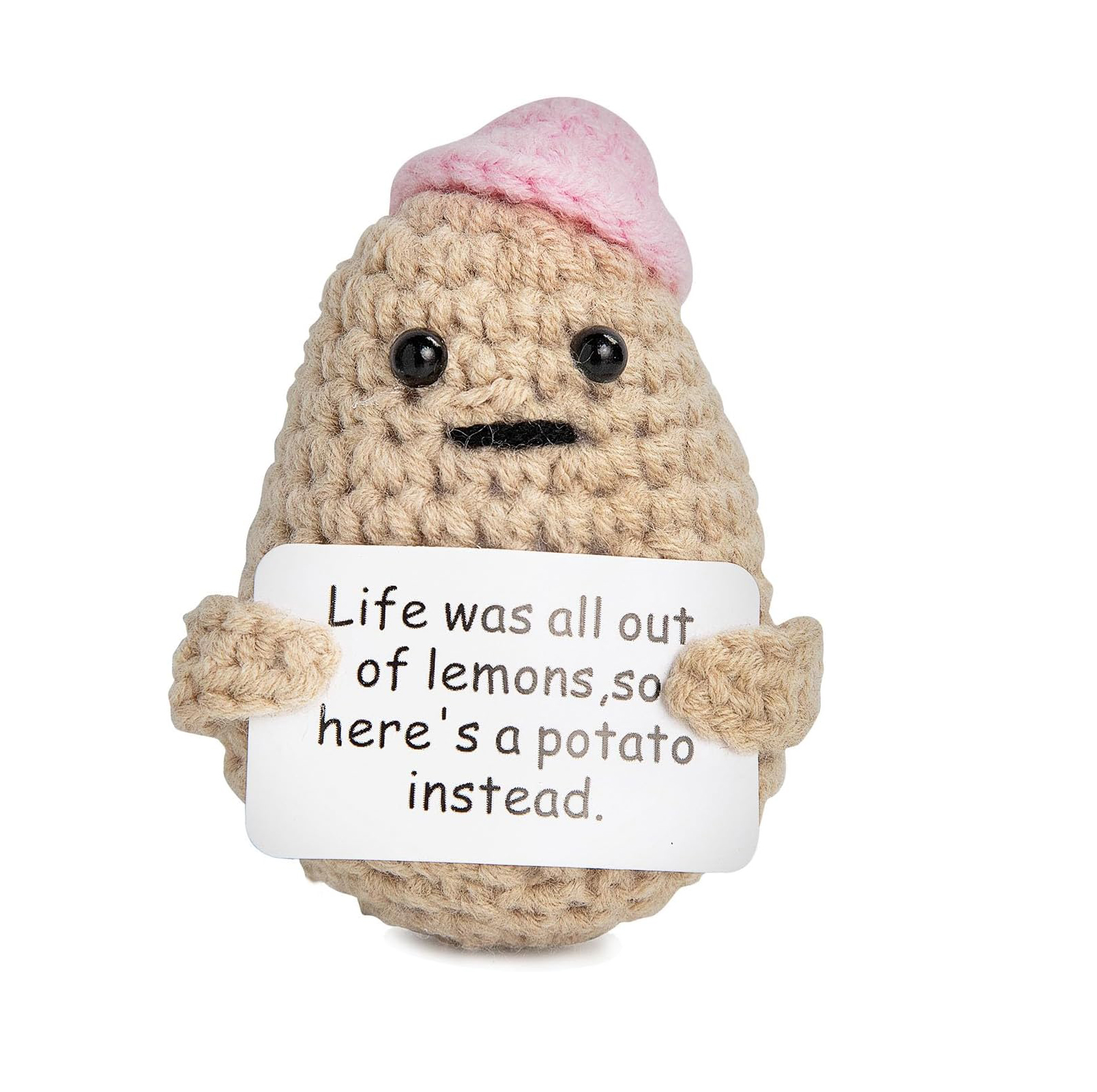 Pink hat potato