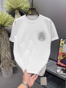 Bán Buôn Ban Đầu Mens Rhinestone T Áo Sơ Mi Áo Sơ Mi Cho Nam Giới Bông Rhinestone Thiết Kế Cho T Áo Sơ Mi - Product Image 4