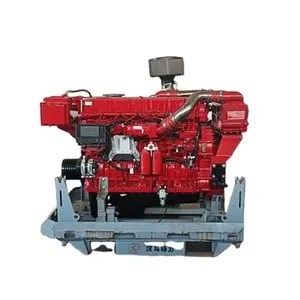 Factory Direct Sale in line 6 cylinder water cooled marine diesel engine boat engine for boat