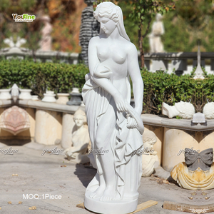 รูปปั้นผู้หญิงอาบน้ำหินอ่อนรูปปั้นผู้หญิงคลาสสิก - Product Image 6