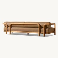 Ensembles de meubles de patio de style moderne Sofa de jardin imperméable d'extérieur luxueux