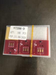 Original Compatible VJ Red Chip V4201-D V4210-D INK CHIP V7205-D V7206-D <b>MAKE</b> <b>up</b> RFID TAG for VJ Inkjet Printers - Product Image 3
