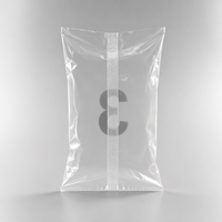 Sacs en plastique réutilisables et refermables pour l'emballage de vêtements / chaussures / livres