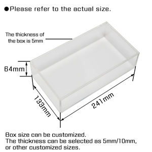 Étui <span class=keywords><strong>Mahjong</strong></span> en acrylique transparent personnalisé pour carreaux de <span class=keywords><strong>Mahjong</strong></span> américain pour jeu intérieur-Boîte d'affichage <span class=keywords><strong>Mahjong</strong></span> pour enfant - Product Image 4