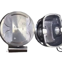 Piston de cylindre de moteur G4NH d'usine avec jeu de segments de piston pour Hyundai Kia 2.0 L 230412E801 23041-2E800 STD 025 050