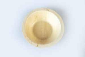 ชามใบปาล์มสี่เหลี่ยมขนาด 5 นิ้ว ชามใบไม้ธรรมชาติแบบใช้แล้วทิ้ง ชามเสิร์ฟอาหารแบบยั่งยืน จำนวนมาก - Product Image 6