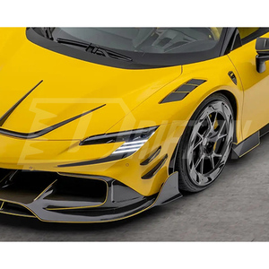 คานาร์ดหน้าคาร์บอนไฟเบอร์แบบแห้ง MSY Soft Style สำหรับ Ferrari SF90 Stradale & Spider - Product Image 3