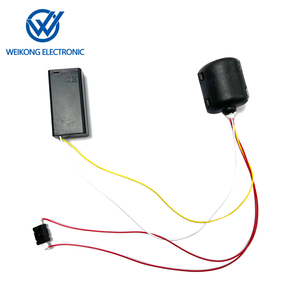 Motor de Vibração DC 3V Pequeno com Interruptor 1NO1NC, Proteção IP54, Estrutura Eletrônica Inteligente para Almofada de Massagem no Pescoço - Product Image 1