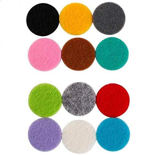 Hot Sale High Quality Assorted Colors Customized Thick 22mm Round Absorbing Diffuser Replacement Felt Refill Pads