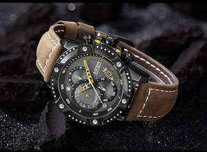 Nuevo reloj deportivo para hombre, cronógrafo de moda, reloj de pulsera de cuarzo, diseño multifuncional - Product Image 5