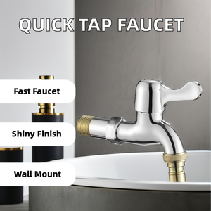 <span class=keywords><strong>Robinet</strong></span> de lavabo mural à ébullition rapide KAWAL, 3 trous, avec cartouche céramique en zinc à 4 points, style moderne et minimaliste, fourni directement par l'usine - Product Image 5