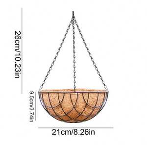 Support de grille en bambou pour vases, décoration murale vintage bohème style ferme, étagère pour plantes succulentes, supports suspendus pour plantes d'intérieur, décorations design - Product Image 5