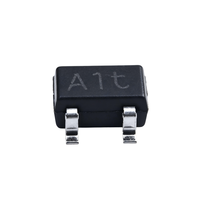 Diode de commutation double en silicium haute vitesse BAW56W SOT-323, faible tension directe, SMD, diode redresseuse de signal à usage général