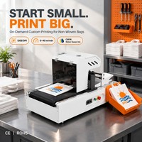 Machine d'impression numérique à passage unique pour sacs non tissés, sans minimum de commande, petites séries, Europe, Royaume-Uni