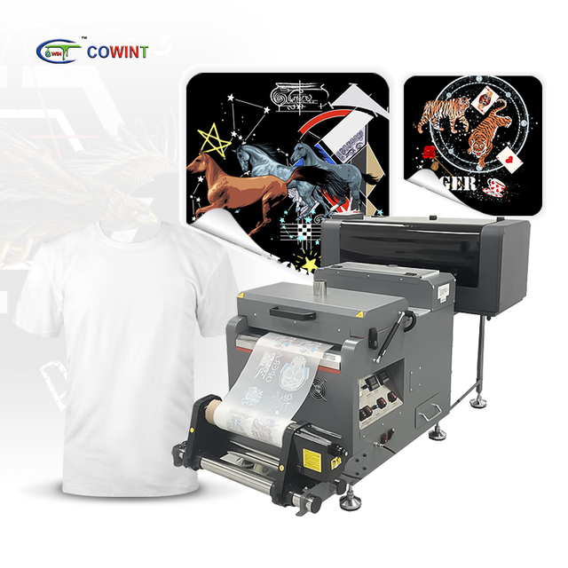 Cowint Custom School logo Printing Machine Equipment Digital logo t Shirt Printers Machine for DTF Printing logo