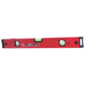 DEWEN China Factory Supplier Tnickened Aluminum Alloy Wear-resistant Water-proof Spirit Level Ruler