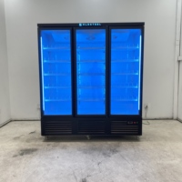 Réfrigérateur commercial pour boissons avec porte vitrée, refroidisseur vertical pour boissons, armoire réfrigérée