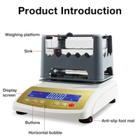 Wholesaler Gold Density Tester Digital Jewelry Measurement Analyzer Gold Density Meter Precious Metal Testing Equipment for Lab