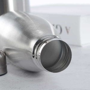 Botella de Agua Deportiva de Acero Inoxidable de Una Sola Capa, a Prueba de Fugas, con Tapa, Boca Pequeña, Diseño Clásico, para Regalos Empresariales - Product Image 6