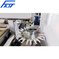 1224 1325 découpeuse de bois de routeur CNC d'imbrication avec le système d'étiquetage automatique pour la fabrication de meubles de cuisine d'armoire