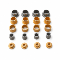Manchon de bronze fritté en poudre métallurgique de haute précision OEM, autolubrifiant, pour pièces automobiles