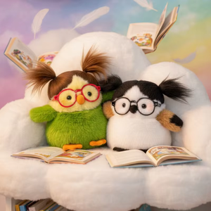 Fatty Palm Fluffy Sparrow Plush <b>Toy</b> Companion for <b>Desk</b>, Study Comfort, Cute Plush Doll Gift for Festivals - Product Image 5