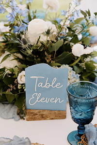<b>Card</b> <b>Number</b> With Stand Acrylic Signs and Holders Wedding <b>Table</b> <b>Numbers</b> - Product Image 2