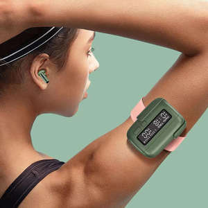 Auriculares Inalámbricos Retro con Pantalla de Reloj Digital - Auriculares Bluetooth Estilo Vintage Bb-Caller, Portátiles Intraaurales con Control Táctil - Product Image 6