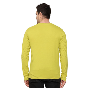 Camiseta Casual de Punto Estampada para Hombre, Talla Grande, Corte Ajustado, Diseño Personalizado, Cuello Redondo, Manga Larga, Transpirable y de Secado Rápido - Product Image 5