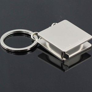 Mini cinta métrica retráctil de 1m, llaveros con cierre deslizante <span class=keywords><strong>para</strong></span> favores de fiesta de cumpleaños y bolsa de PP de uso diario, cinta de acero al carbono - Product Image 6
